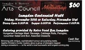 Dinner Theatre Ticket - The Mousetrap (Saturday, November 21)